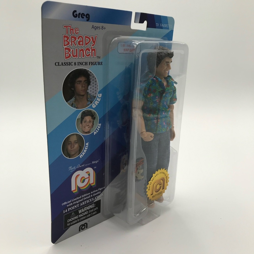 Pair Greg/Marcia Brady Bunch Marty Abrams Mego Classic Action Toy Figure - Picture 7 of 8